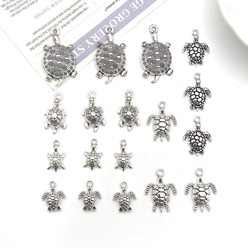 1 Piece Alloy Tortoise Polished Pendant display picture 3