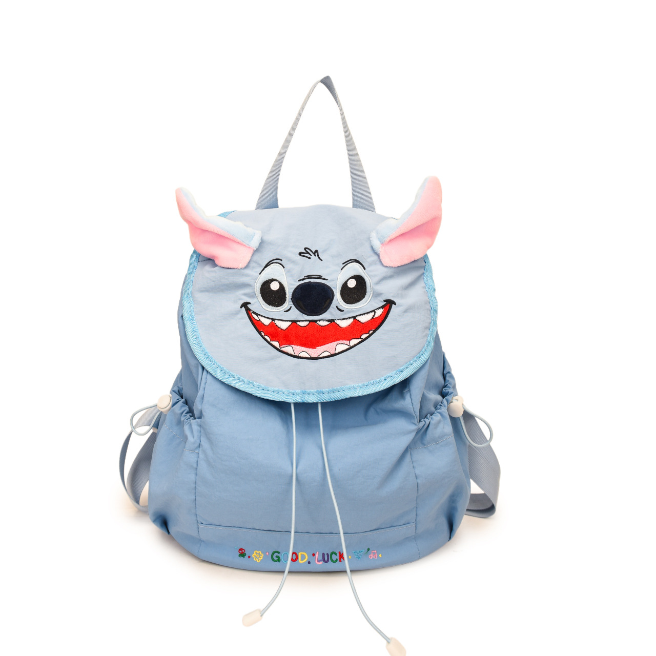 Taslan blue large backpack happy style 32*37*16cm / 30cm