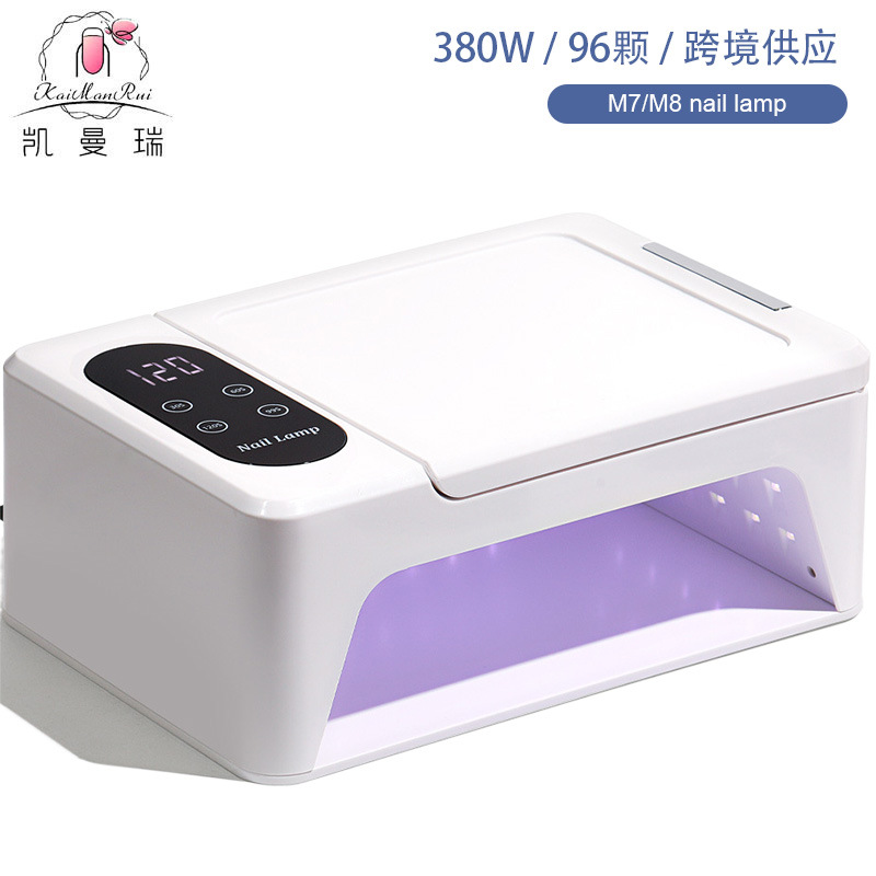 Lámpara de manicuría de gran espacio, tienda de manicuría especial para usar lámpara de asado de uñas extraíble almohada multifuncional luz de terapia de uñas transfronteriza