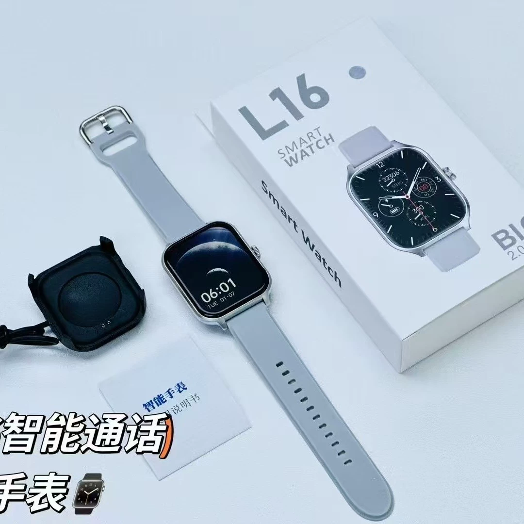 2025 small private model L16 smart watch GTS4 Bluetooth call call information reminder exercise heart rate meter step