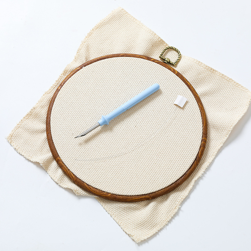 Pequeño 50 #35 # Acero inoxidable simple ABS herramienta de bordado puntada puntada rusa puntada puntada puntada al por mayor