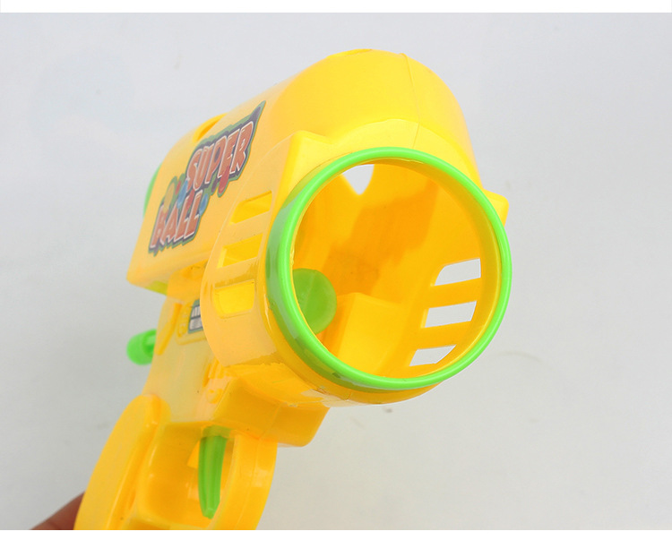 New Fun Elastic Table Tennis Gun Game Gun Children's Shooting Toy Boy Playing Ball Gun Gift display picture 5