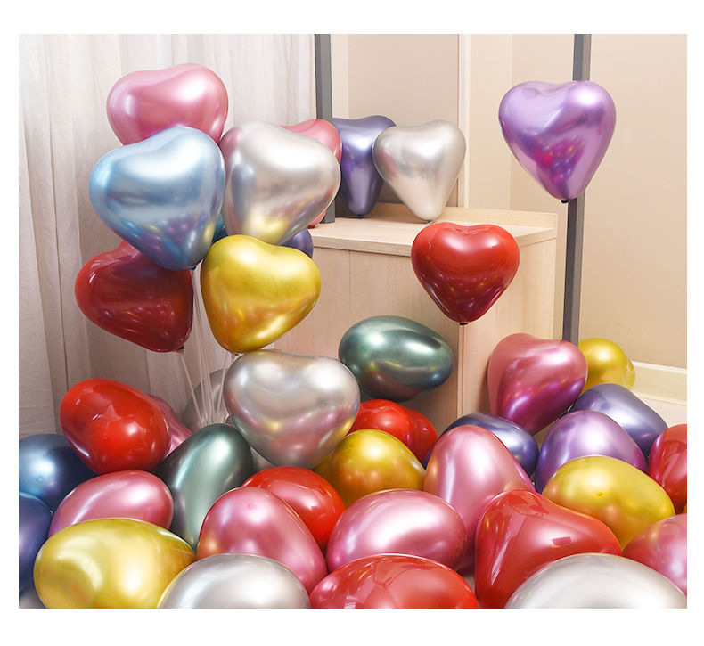 Simple Style Classic Style Solid Color Emulsion Holiday Daily Balloons display picture 1