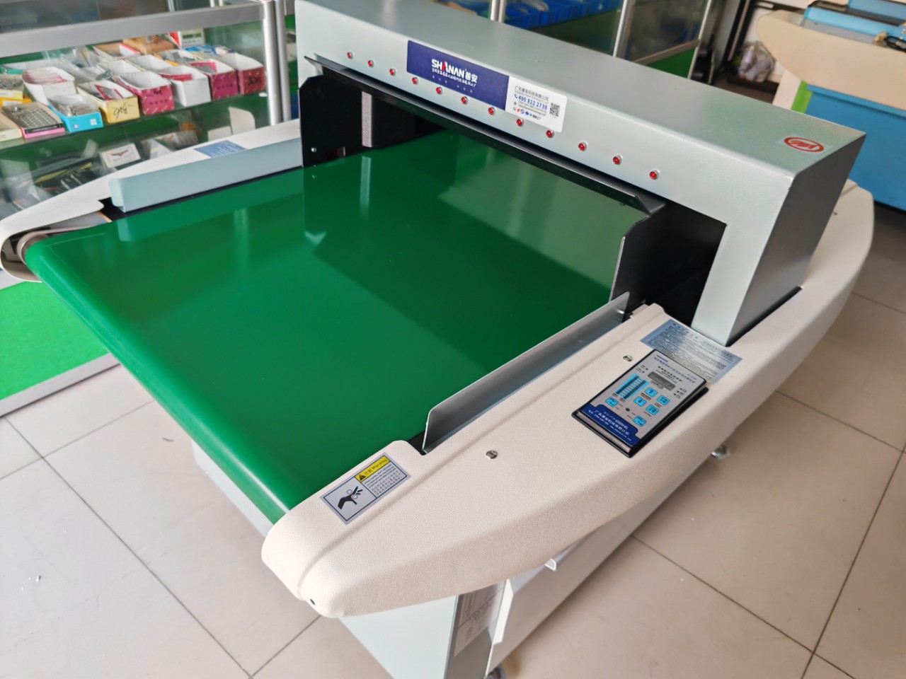 检针机 服装针织鞋袜断针探测器日本外贸服装纺织品验针机