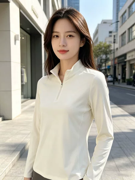 Kojia Spring and Autumn Running Athletics Speed Dry Half-Zip Stand Collar Women's Fitness Top for Autumn and Winter Quick-Dry
