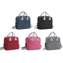 Cation Series Large Size Lunch Bag, Japanese Office Worker Hand-Carry Lunch Box, Simple Meal Box Insulated Bag