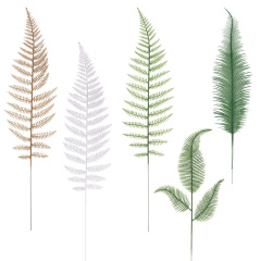 Pine branches and leaves, green artificial plants, plastic flowers and leaves, artificial artificial flowers and leaves, artificial green plants, wholesale artificial flowers