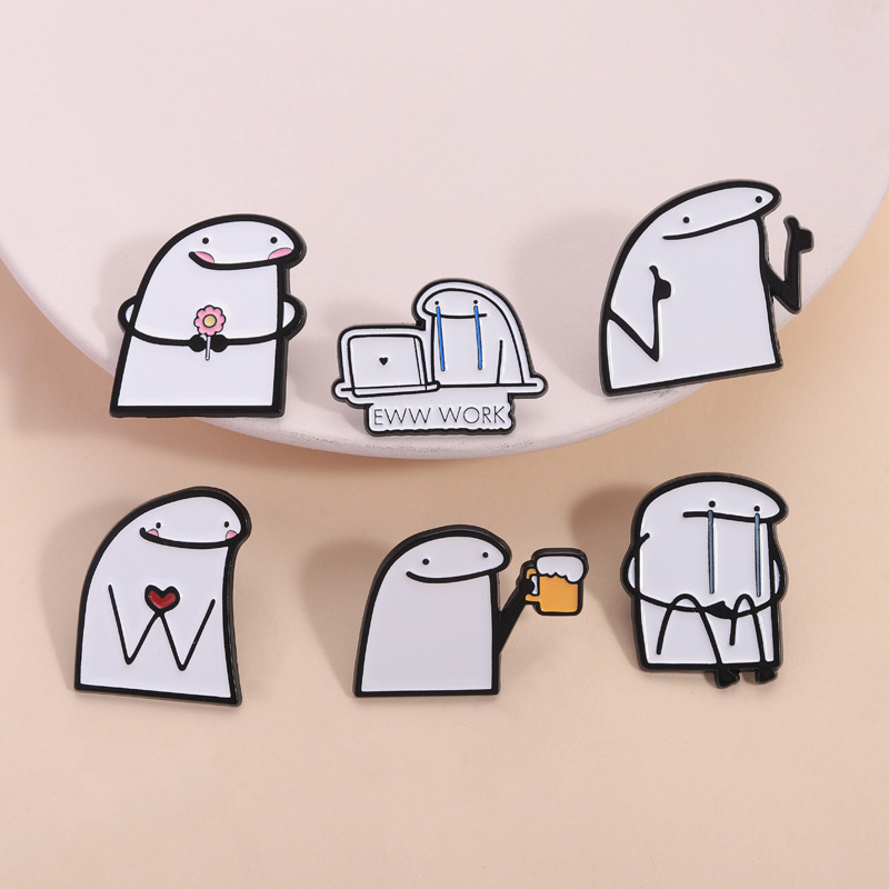 Funny Sloth Brooch, Interesting Quote Badge, Mood Pin, Work and Leisure Decoration, Creative Clothing Funny Sloth Brooch, Interesting Quote Badge, Mood Pin, Work and Leisure Decoration, Creative Clothing
