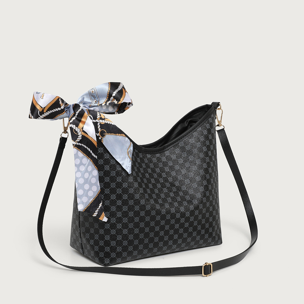 Bolso de moda transfronterizo de gran capacidad 2025, nuevo retro retro flor de un hombro mochila, bolso de mano de alta calidad
