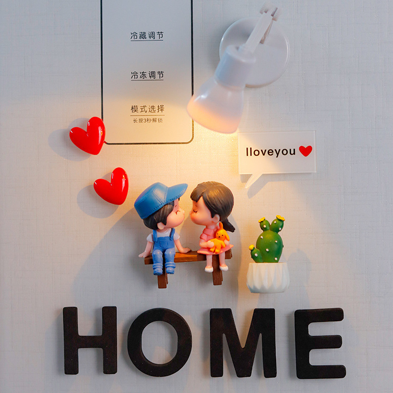 Cute Couple Refrigerator Magnets Creative Magnetic Internet Celebrity Wedding Canopy Decoration Magnetic Stickers Entrance Door Letter Magnets Cute Couple Refrigerator Magnets Creative Magnetic Internet Celebrity Wedding Canopy Decoration Magnetic Stickers Entrance Door Letter Magnets