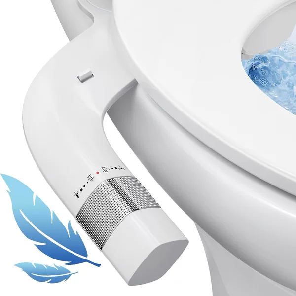 Popular Foreign Trade Cross-Border Small Volume One-Click Quick-Release Bidet Nozzle Adjustable Angle Ultra-Thin Butt Cleaning Artifact