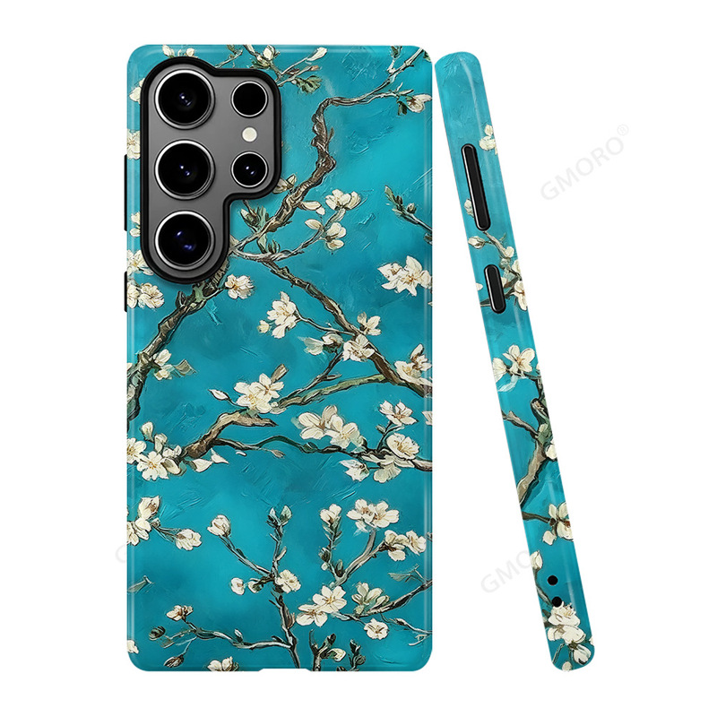 Etsy best-selling Van Gogh Almond Blossom oil painting phone case suitable for Samsung S25 Ultra 2-in-1 film case Etsy best-selling Van Gogh Almond Blossom oil painting phone case suitable for Samsung S25 Ultra 2-in-1 film case