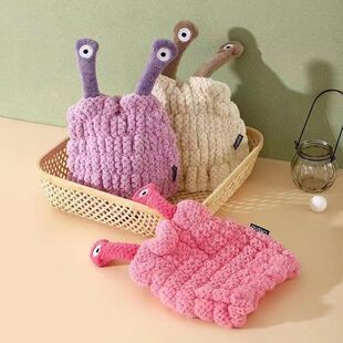 Children's Quick-Dry Thickened Absorbent Hair Towel for Little Girls, Cute Hair Wrap for Washing and Drying Hair, Shower Cap
