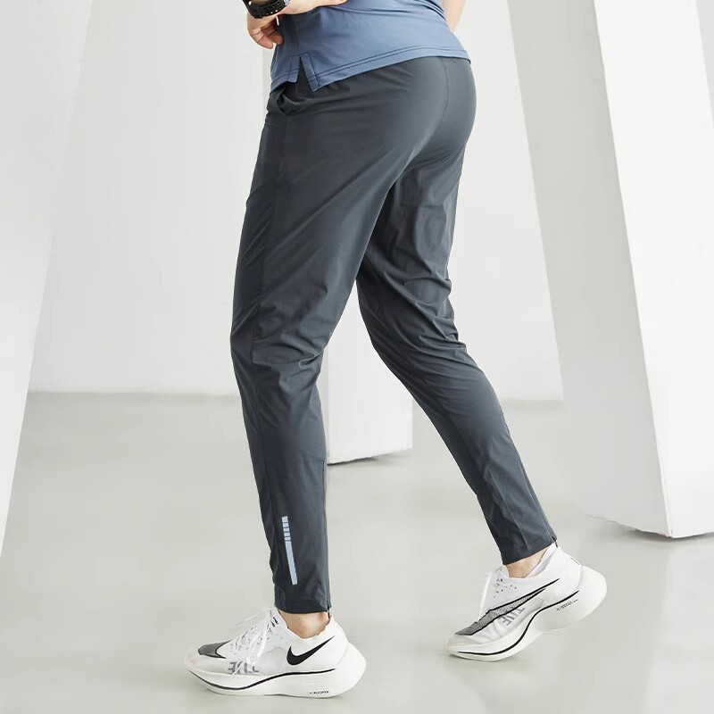 Ice Silk Sports Men's Slim-Fit Pants Quick-Dry Outdoor High-Elasticity Long Pants Casual Men's Pants Quick-Dry High-Elasticity Men's Sports Pants