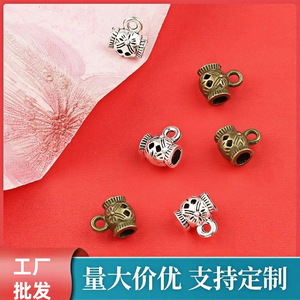 民族风隔珠DIY合金饰品配件手链锁骨链耳环挂件厂家直供JG051