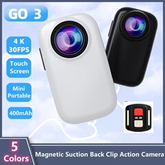 越境新品g03親指カメラ4k30fpsハイビジョン撮影タッチパネル携帯ミニ装着式ペットカメラ