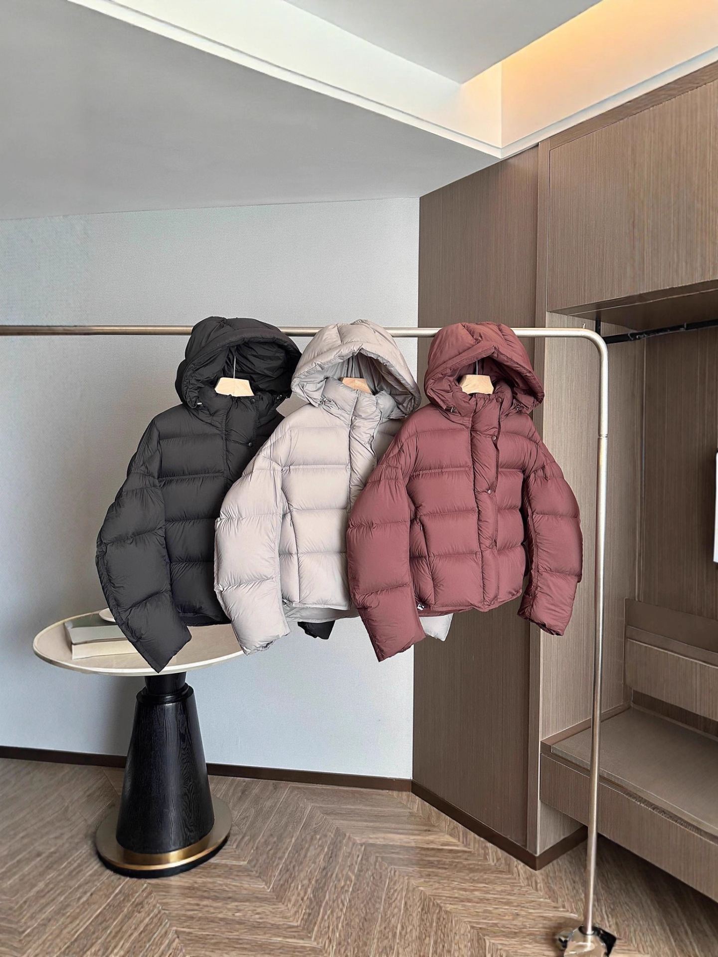 [Estrellas idénticas] Nuevo puff hombre pequeño muestra alto invierno nuevo corto suelto delgado chaqueta de moda moda moda