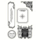 Vintage label frame
