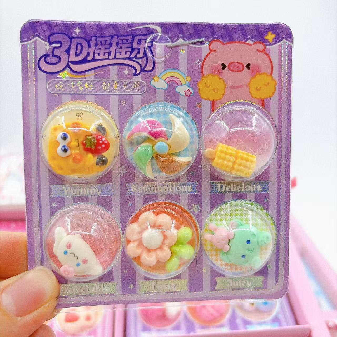 3D rock music pegatinas pegatinas adhesivas decoración juguetes para niños diy accesorios de resina de caja de teléfono móvil hechos a mano pegatinas tridimensionales
