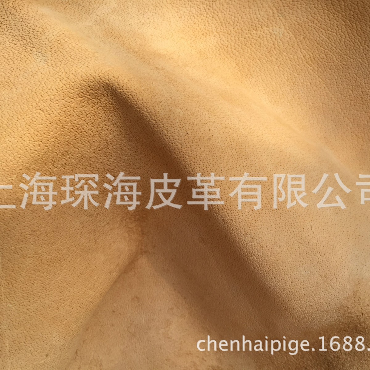 头层牛绒，牛皮面料 牛绒 皮革 DIY手工皮料 劳保鞋专用 土黄色