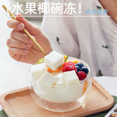 Dunhuang white jelly powder, children's jelly powder, hot pot ice powder, special ingredients for catering milk tea shop desserts, commercial raw materials