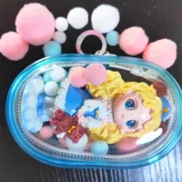 Детская прогулочная сумка Bubble Mart, прозрачная сумка для хранения из ПВХ, водонепроницаемая сумка для демонстрации фигурок, высокая прозрачная утолщенная детская прогулочная сумка