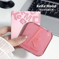 kekemood绯红润色腮红膏裸妆自然低饱和显白不易飞粉立体腮红膏
