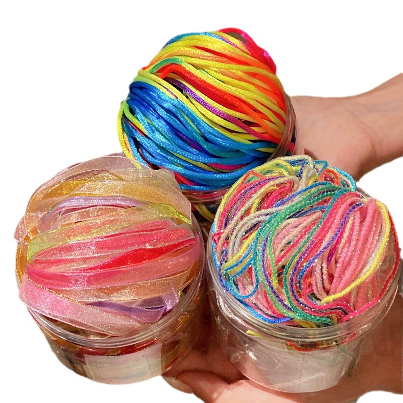 Dreadlocks for braiding hair, hair rope, children's hair band, hair accessory with pigtail