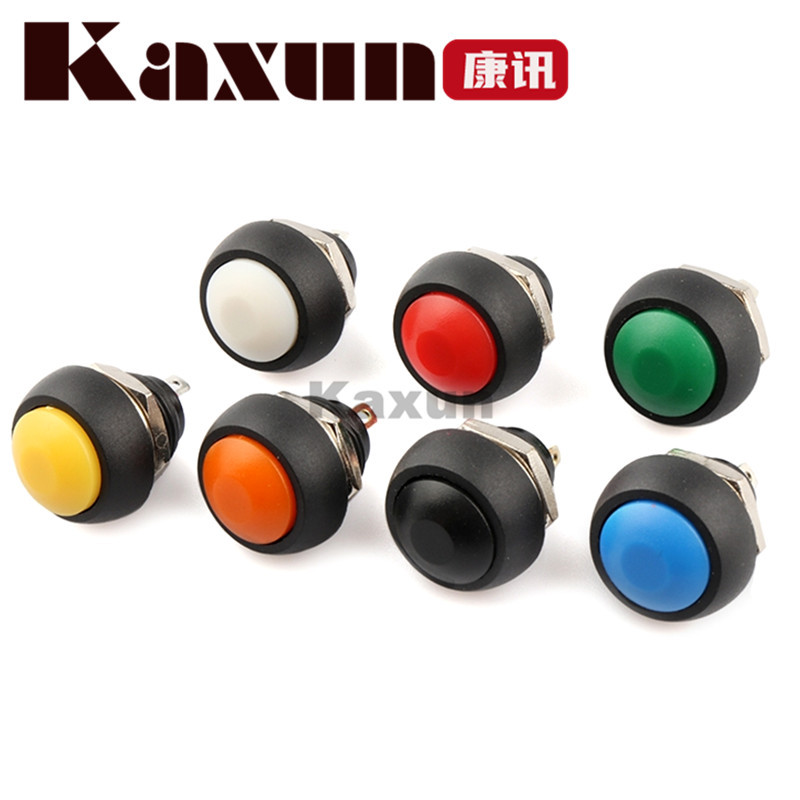 PBS-33B防水按钮开关 自复位按通开关 开孔12MM