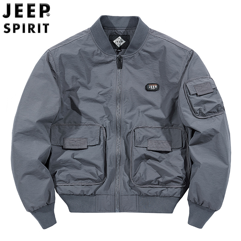 2024秋季新款多口袋飞行夹克飞行服青年男士外套8908JP
