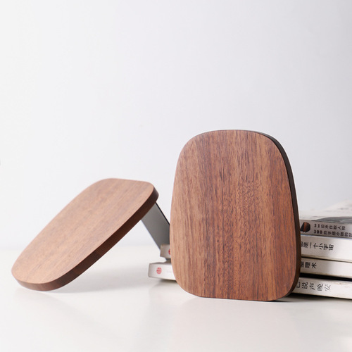 Amazon Bookends Wooden Bookshelf Desktop Solid Wood Bookends Wooden Bookends Cute Trendy Bookends Wholesale