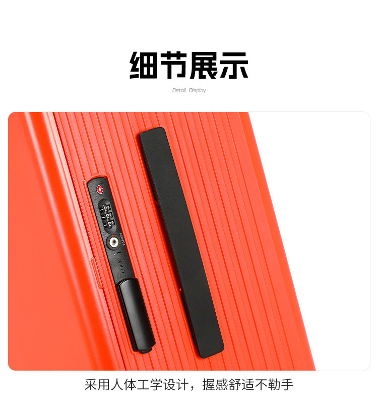 Vali kéo trang điểm có gương tích hợp đèn led, mở nắp bên hông, ngăn sâu lớn — Đêm cực đen + tay cầm đen + bánh xe đen chi tiết 28