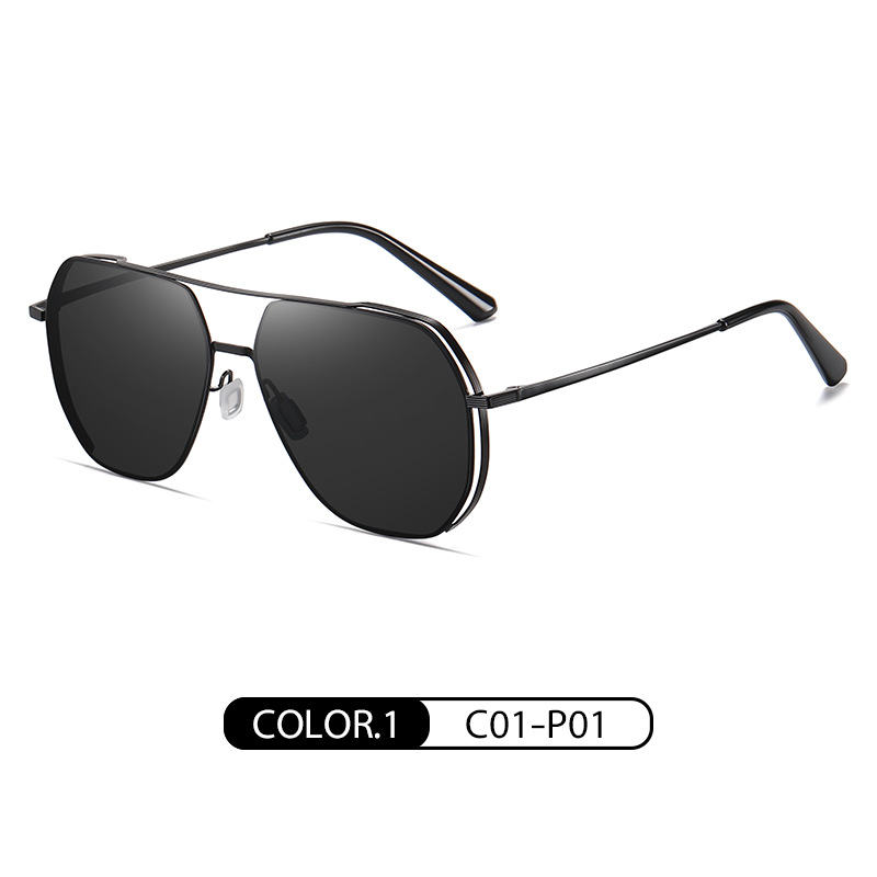 Hoja gris negro brillante C01-P01