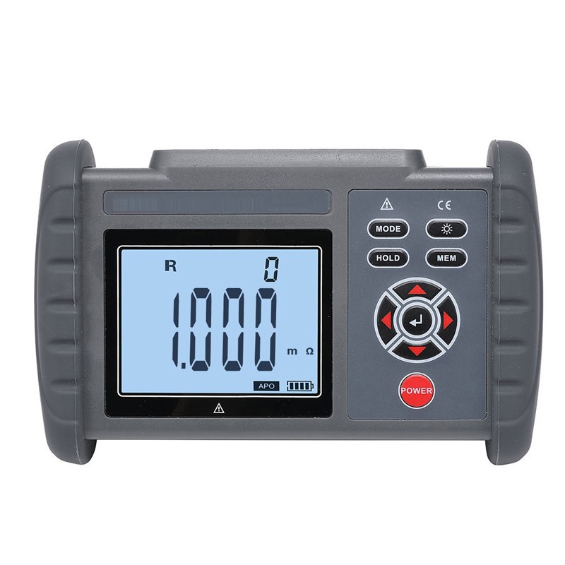 达万DWKJWORLD DW8323A手持式直流低电阻测试仪 微欧欧姆计毫欧表