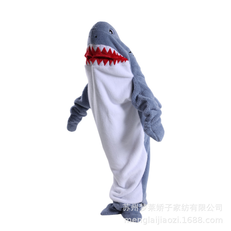 새로운 회색-푸른 상어