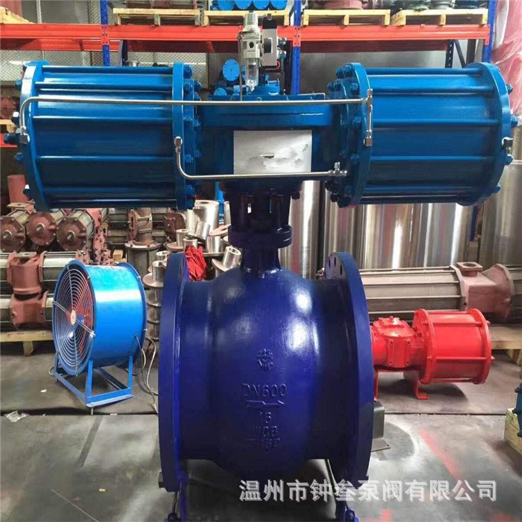 气动偏心半球阀 PQ640H-16C 铸钢硬密封高温煤灰球阀 气动球阀