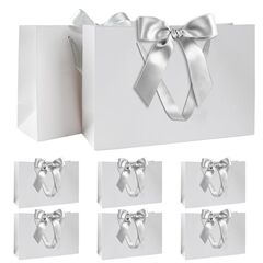 直送ギフトバッグセット手提げ大きいサイズ诞生日プレゼント周年记念リボン纸袋ギフトバッグ高级感