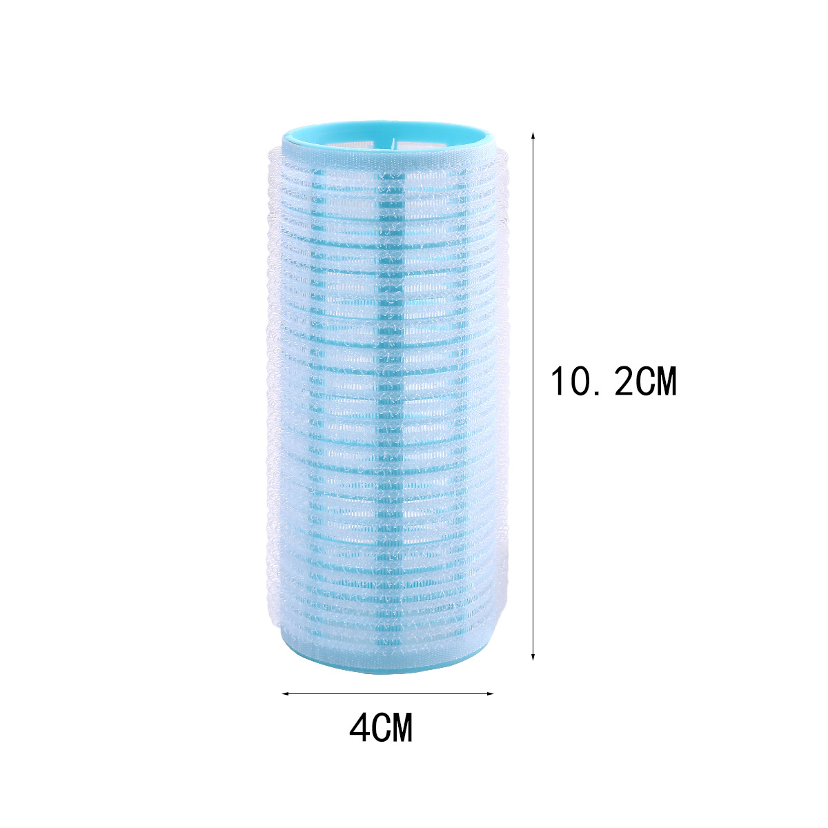 헤어 컬러 4*10.2cm [솔리드 블루] 벌크
