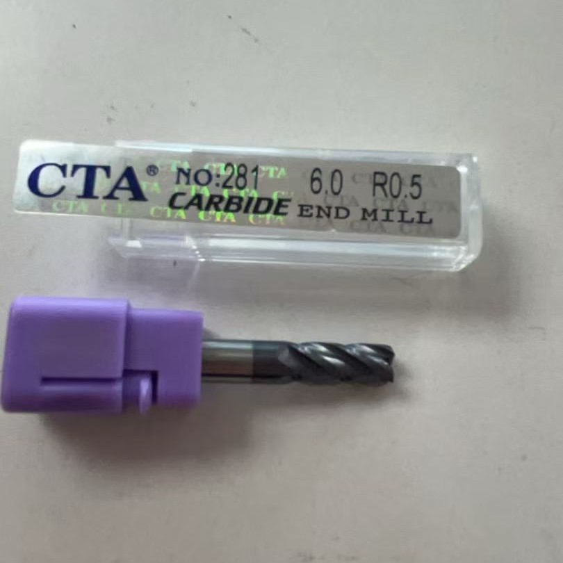 CTA 极细超微粒高硬度圆鼻R角铣刀  No.234 4刃 （No.246 4刃）