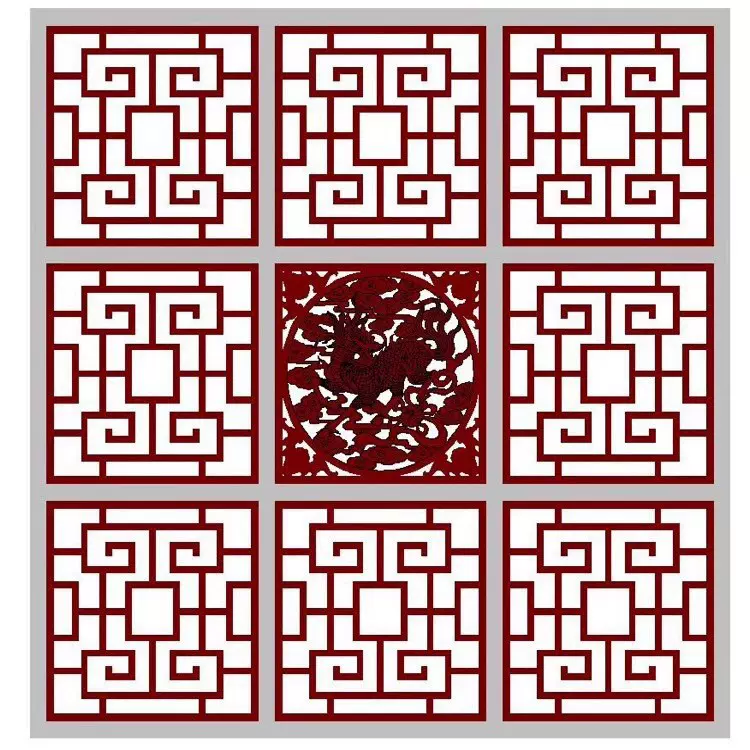 批发仿古门窗实木花格 厂家直供加工花格 古建装饰镂空吊顶木花窗