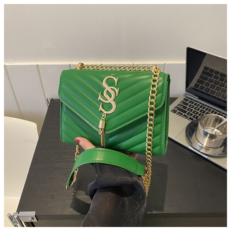 Damen Handtasche Im Western Stil Mit Kette Und Umhängefunktion_voghion.com