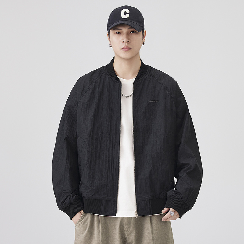 Xintang Men's Clothing | Reversible Retro Camouflage Bomber Jacket Men's Baseball Uniform Autumn New Jacket for Men