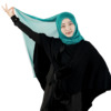 Fashionable universal colored breathable cloak for leisure, decorations, scarf, city style