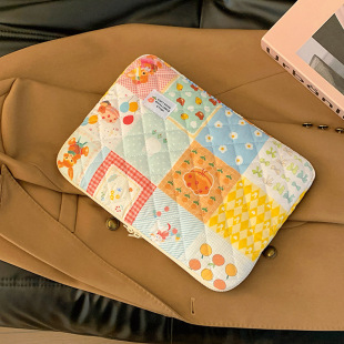 Korean Cute Puppy Pattern iPad Tablet Bag Fleece-Lined Liner Bag New 13inch 15inch Laptop Bag
