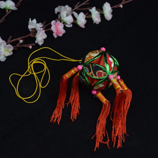 Guangxi Zhuang Ethnic Style Embroidered Ball Performance Props