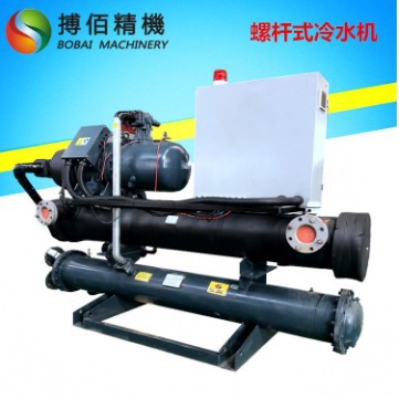 上海螺杆冷水机厂家 混凝土拌合站制冷降温机 50立方蓄水池冷水机
