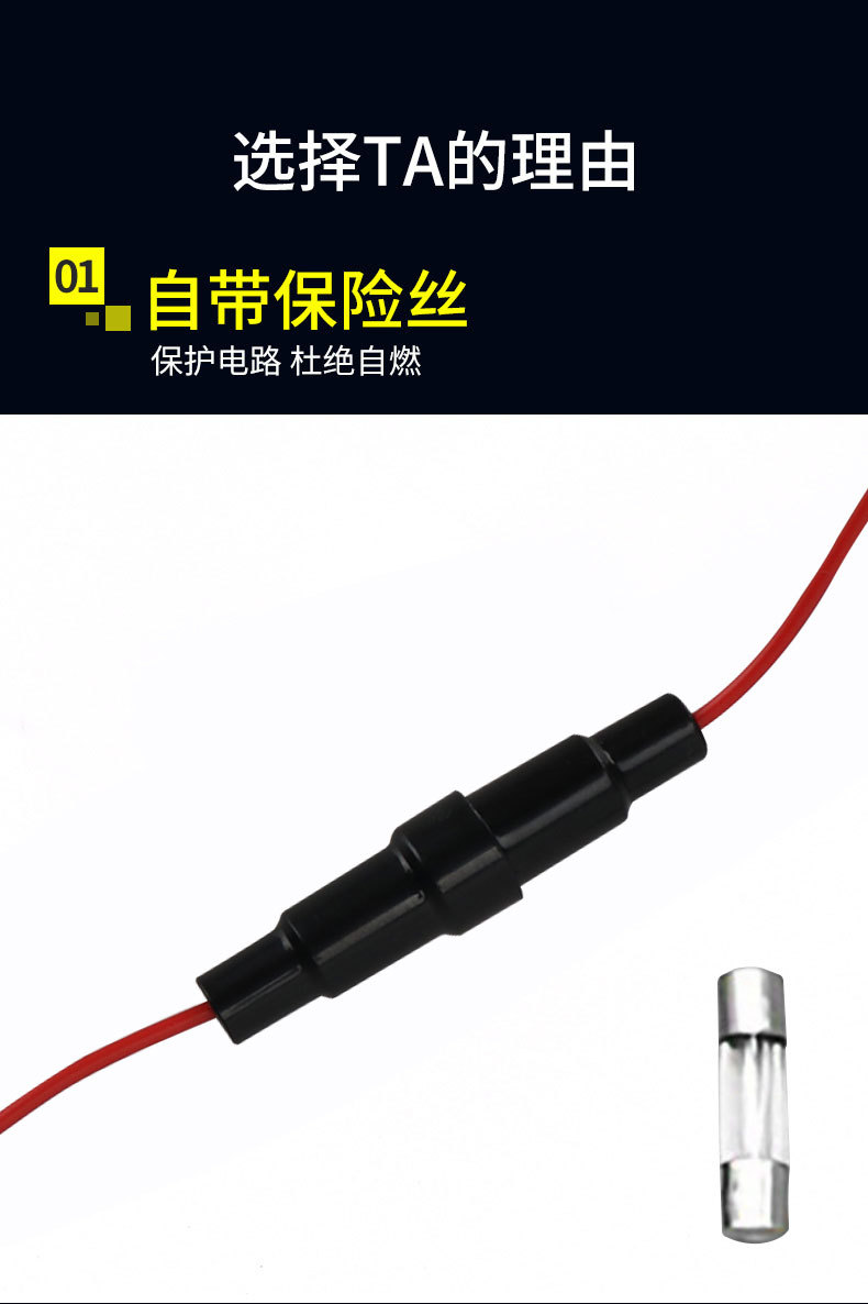 Car Engine Compartment Led Light Automatic Switch Head Cover Night Maintenance Light 32.5cm White Waterproof Lighting
