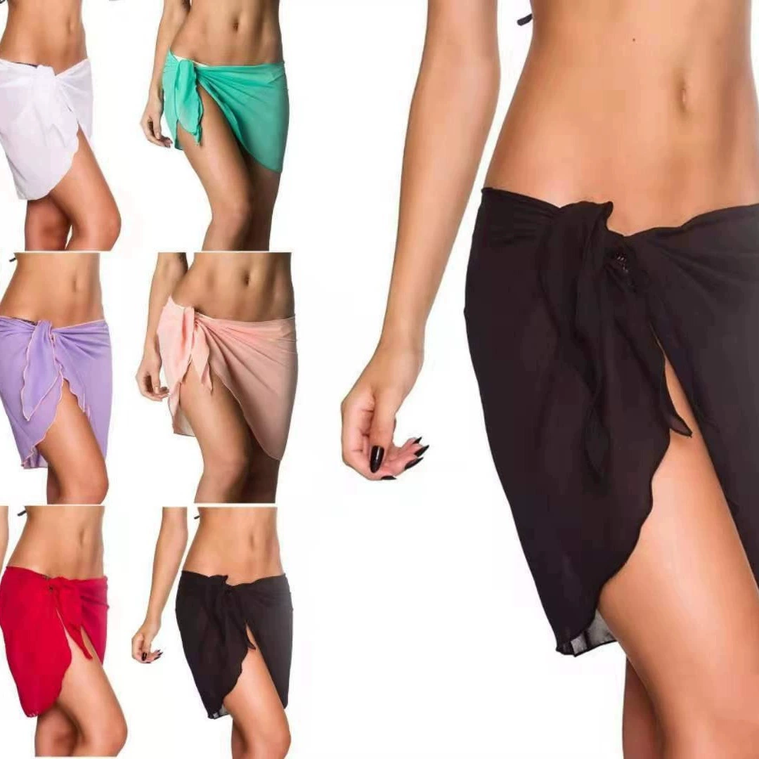 2025 Летний взрыв Трансграничная амазонка бикини блузка европейские и американские купальники блузка пляжная юбка со снегом