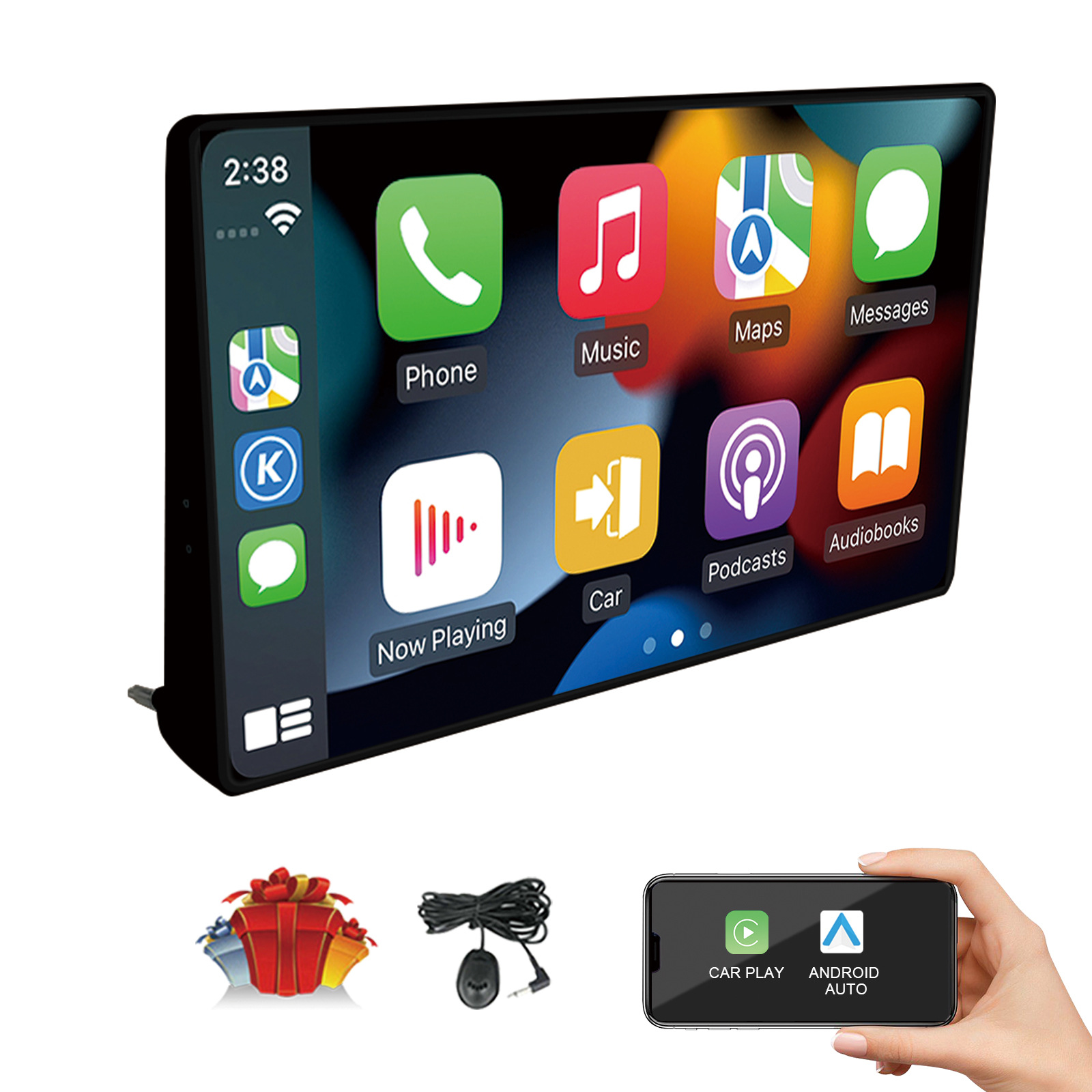 Wireless Carplay Apple Connectivity 8-Core Wifi Bluetooth Reverse Camera Tacoma/Seamaster Car Navigation System