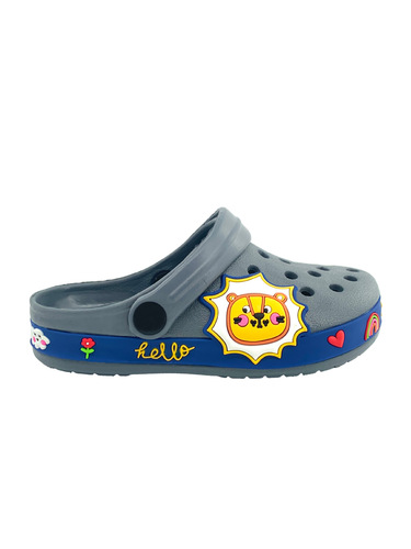 Children's hole-toe shoes with cartoon beach shoes for boys and girls in Fujian, summer garden shoes